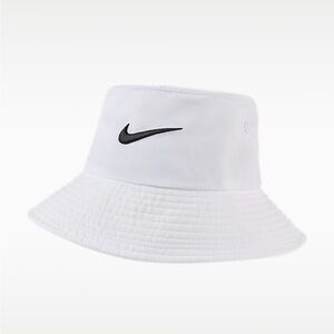 Nike Toddler UPF 40+Toddler Bucket Hat Sun Hat 7A2682-001 White One Size NWT New